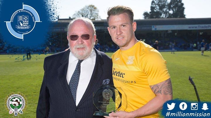 Congratulations to Simon Cox for winning our PFA community player of